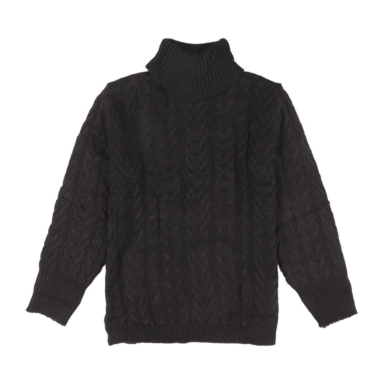 Sweater Trenzado Manga Larga Cuello Alto Beatle Mujer Geeps image number 0.0