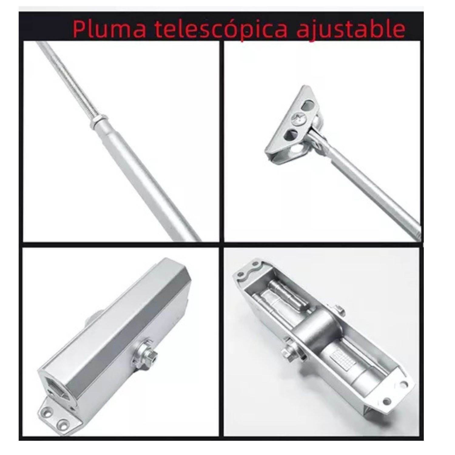 Brazo Hidraulico Cierre Puerta 25 A 45 Kg Suave Comodidad image number 2.0