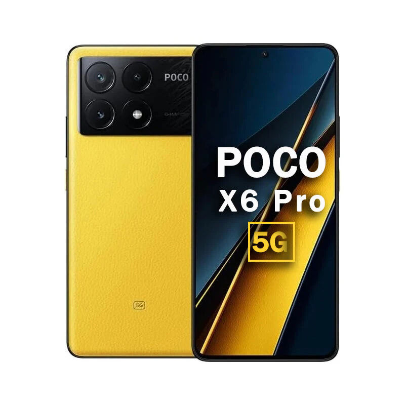 Xiaomi Poco X6 Pro 256gb 8gb Ram 5g - Amarillo Xiaomi Poco X6 Pro 256gb 8gb Ram 5g - Amarillo