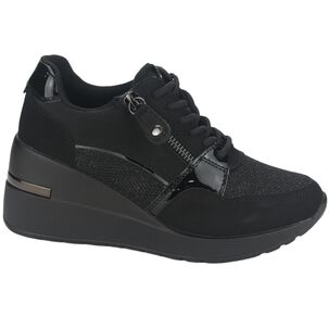 Zapatilla Chalada Mujer Bolden-5 Negro Urbano