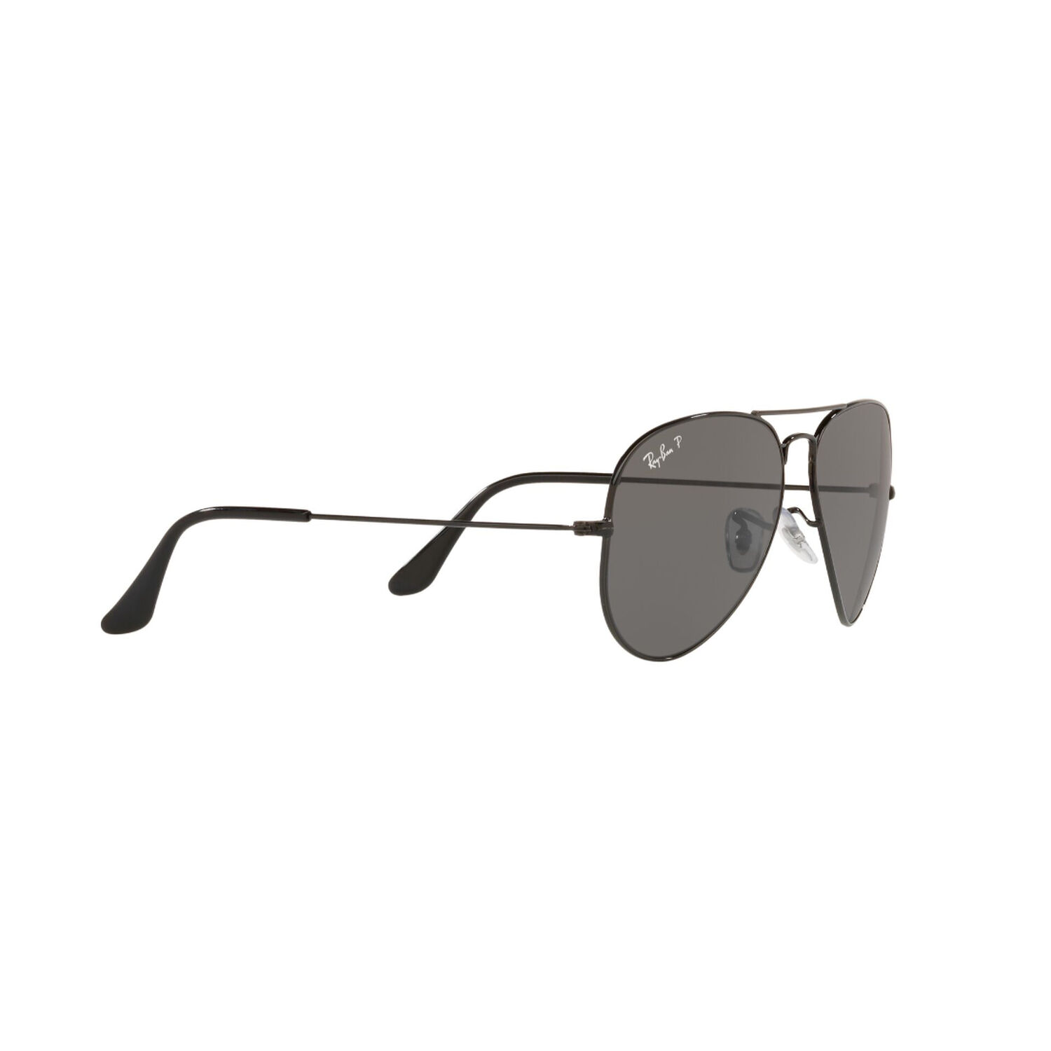 Lentes De Sol Aviator Large Metal Black Polarizados Ray-ban image number 10.0