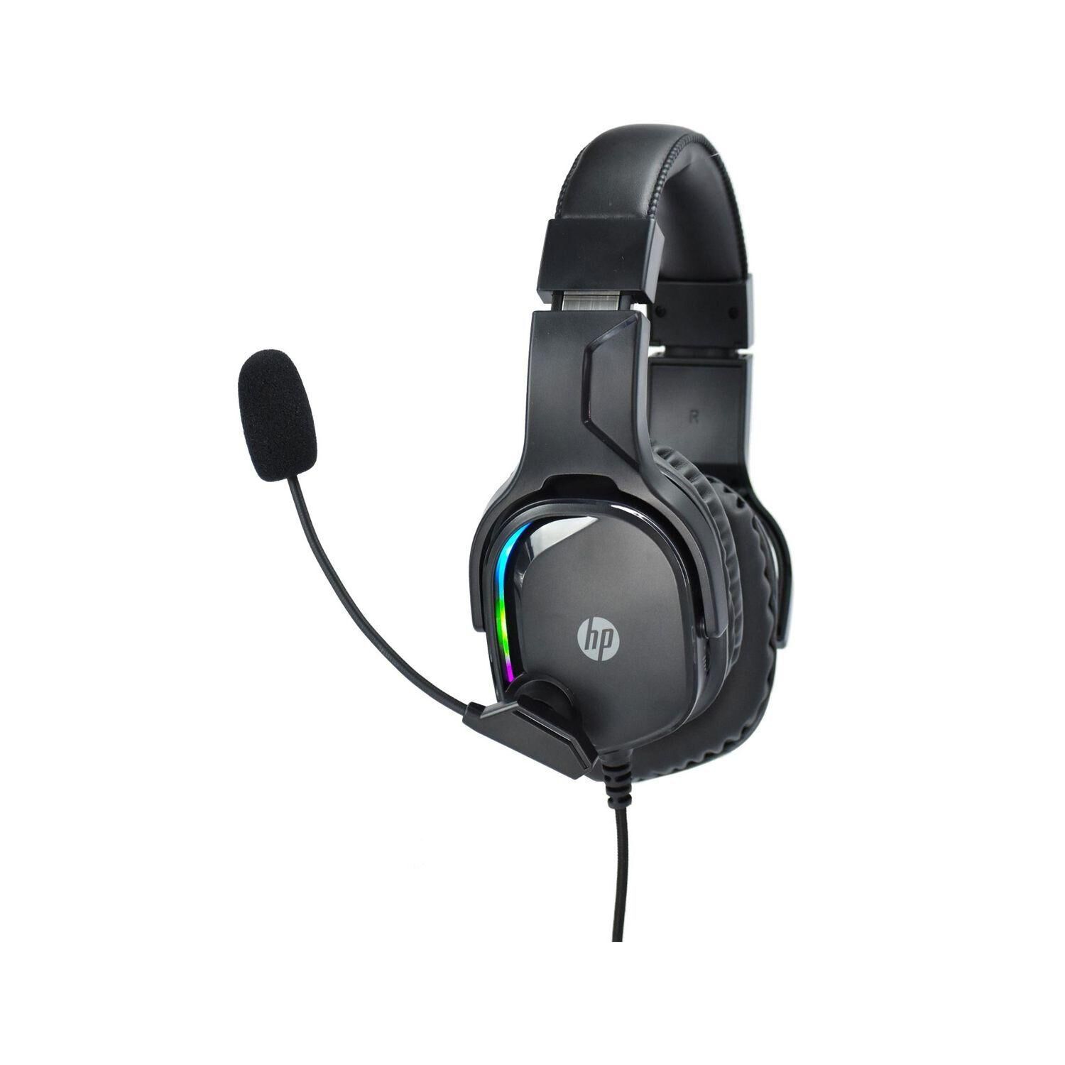 Audifnonos Gamer Hp Dhe-8004 Mic Flexible Luz Led Control Volumen image number 1.0