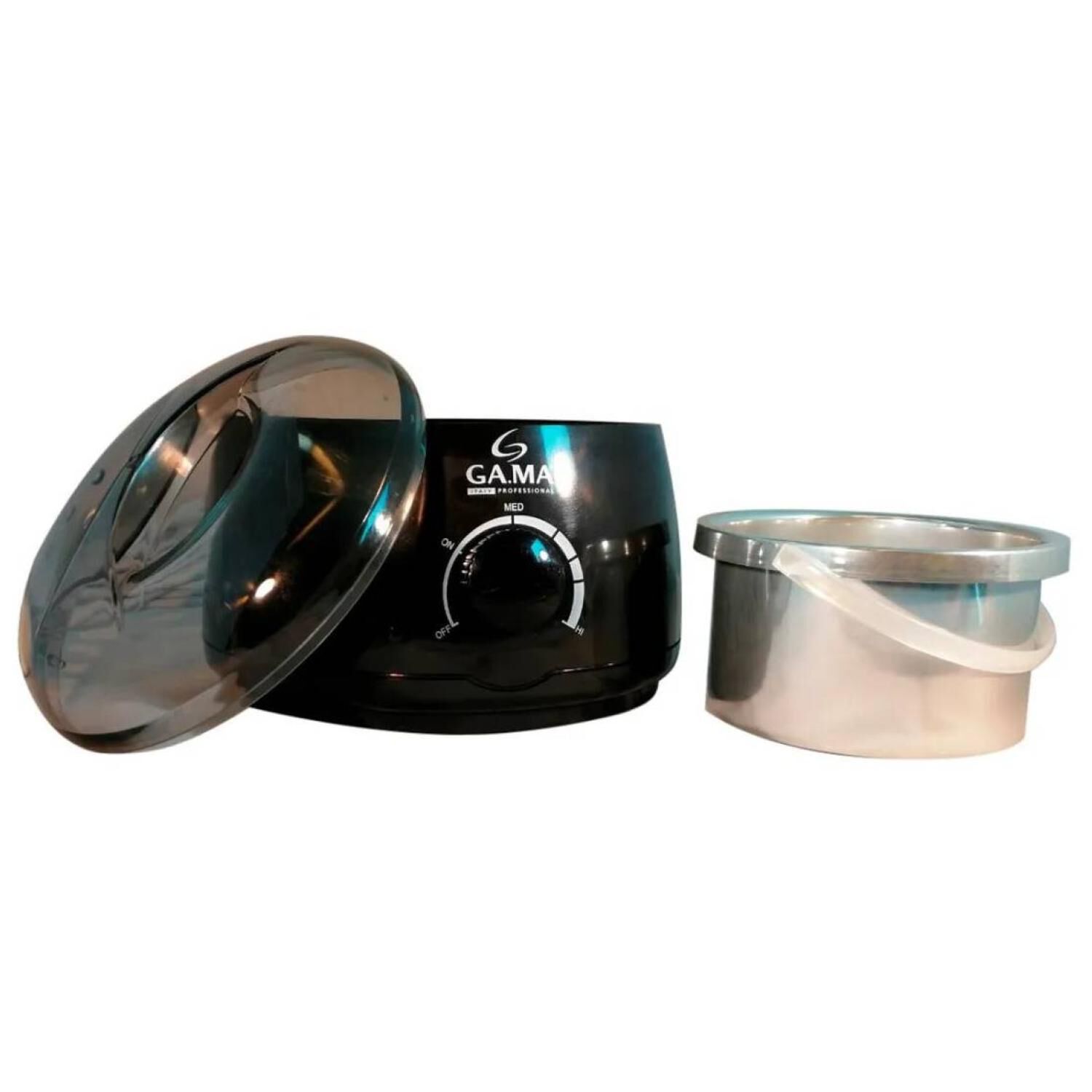 Olla Calentadora De Cera Para Depilacion Negro 500cc Gama image number 1.0