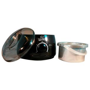 Olla Calentadora De Cera Para Depilacion Negro 500cc Gama