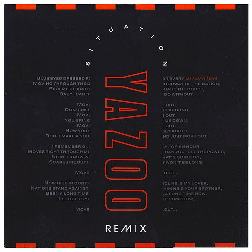 Yazoo - Situation (remix) | 12" Maxi Single Vinilo Usado image number 0.0