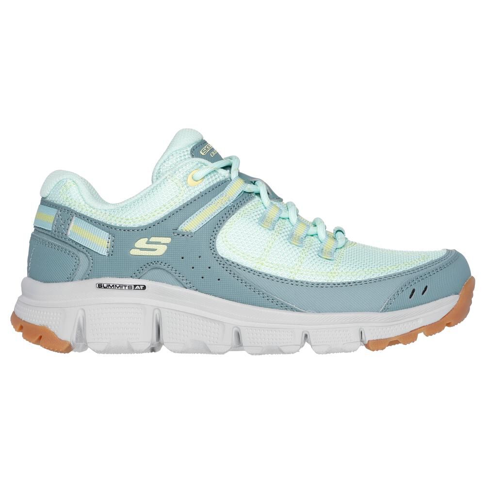 Zapatilla Outdoor Mujer Skechers Summits At Artists Bluff Menta image number 1.0