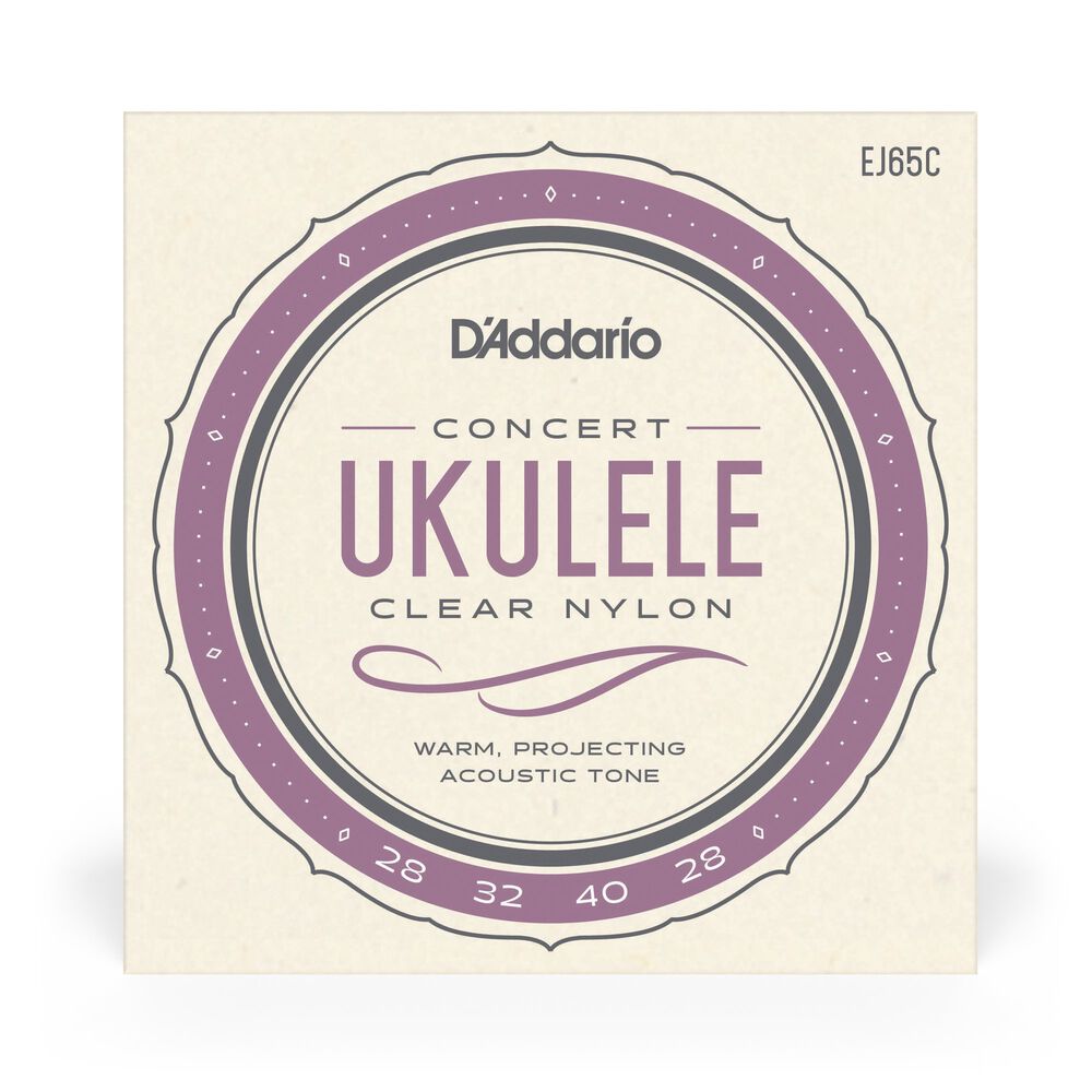 Set De Cuerdas Ukelele Concert Clear Ej65c Daddario image number 1.0