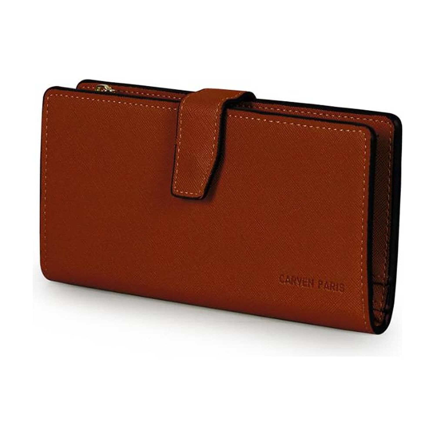 Billetera Mujer Vesta Caf&eacute; Carven image number 0.0