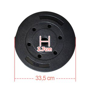 Par Discos 10 Kg - 20 Kg En Total