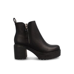 Bot&iacute;n Mujer Bata Love Negro
