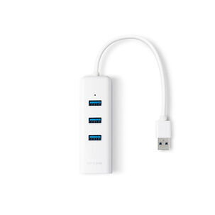 Adaptador Hub 2 En 1 Tp-linl Ue330 Usb 3.0 Ethernet