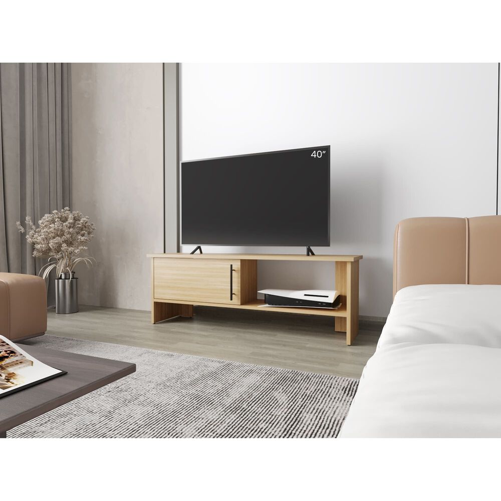 Rack Tv 65" 42,2x120,3x31,1 Cm 1 Puerta Abatible image number 4.0