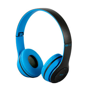 Audífono Bluetooth Smart-bass Blue