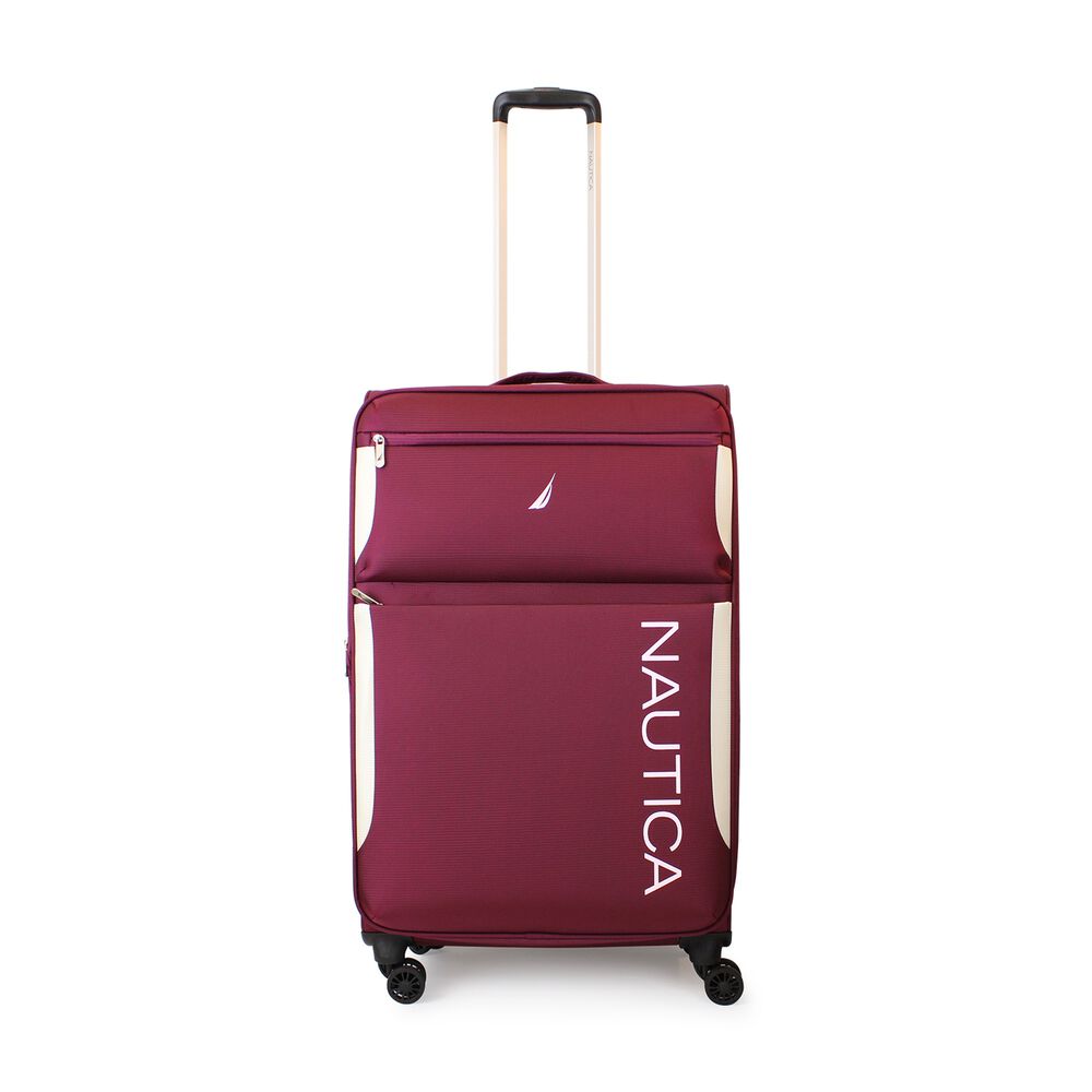 Maleta De Tela Mediana Nautica Marbella 20kg Burdeo image number 0.0