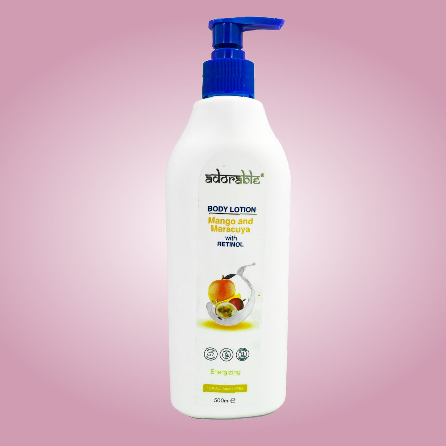 Adorable Loci&oacute;n Corporal Mango Maracuy&aacute; & Retinol 500 Ml image number 1.0