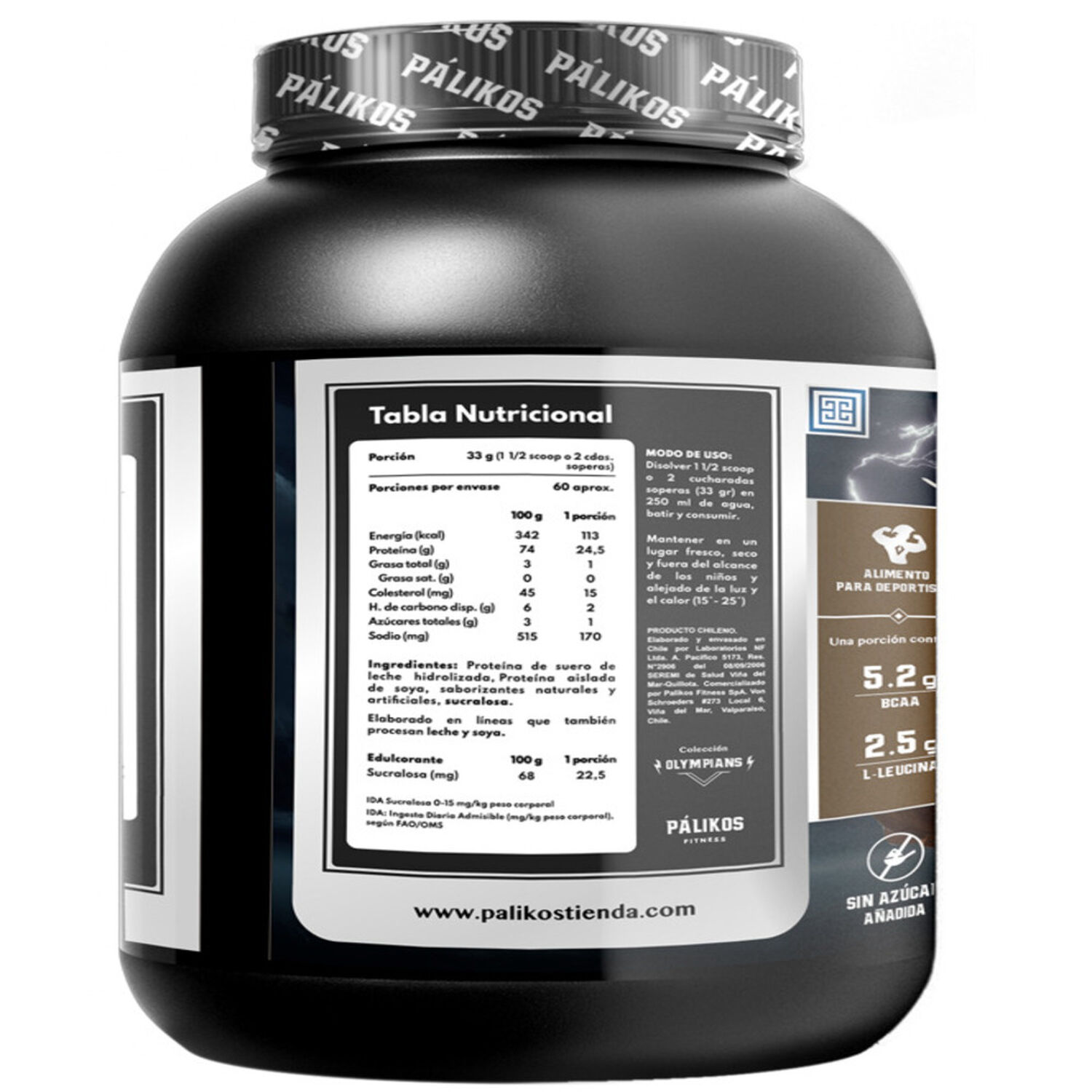 Proteina Zeus Complex 2kg (chocolate) image number 2.0