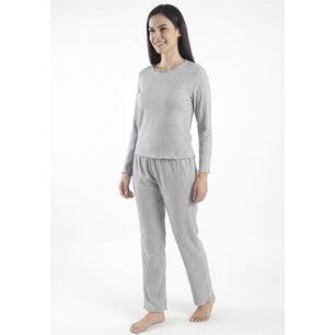 Pijama De Mujer Viscosa 60.1608m-gri