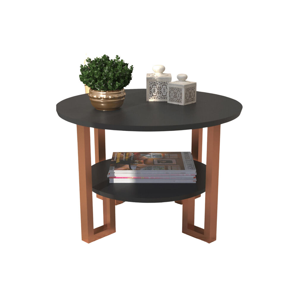 Mesa de centro felini metal negra image number 0.0