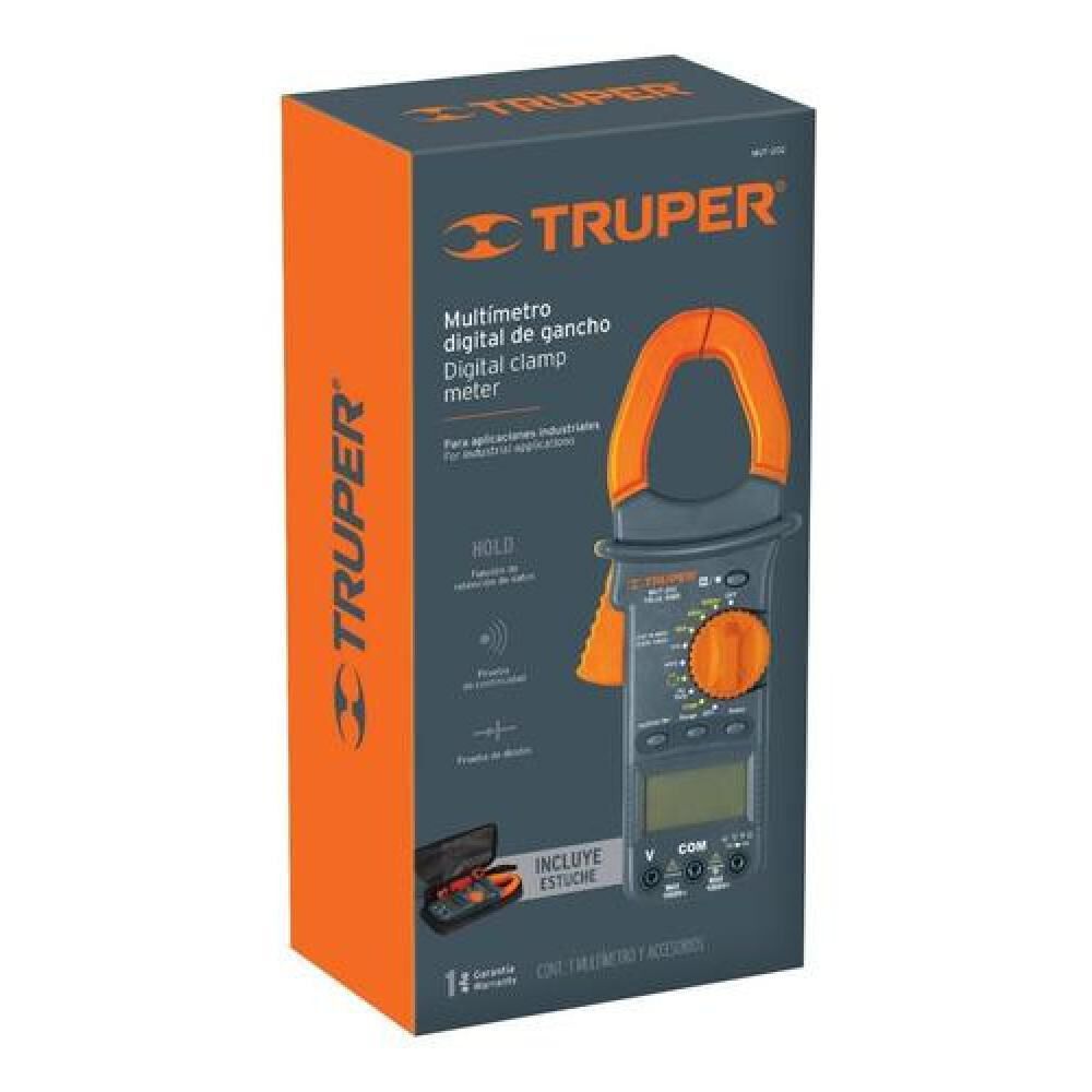 Multimetro Digital Tenaza Truper Mut-202 image number 2.0