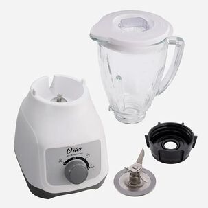 Licuadora Oster Blstkag-wrd Blanca Vaso De Vidrio