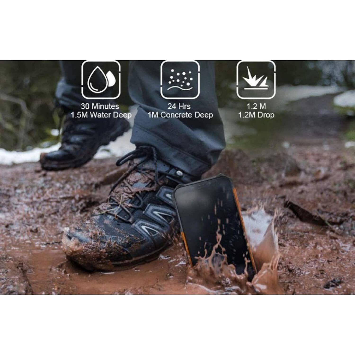 Ulefone Armor X9 Pro Resistente A Golpes, Polvo, Humedad Y Agua / Audio Jack, Bot&oacute;n Ptt, Desbloqueo Facial, Nfc image number 6.0