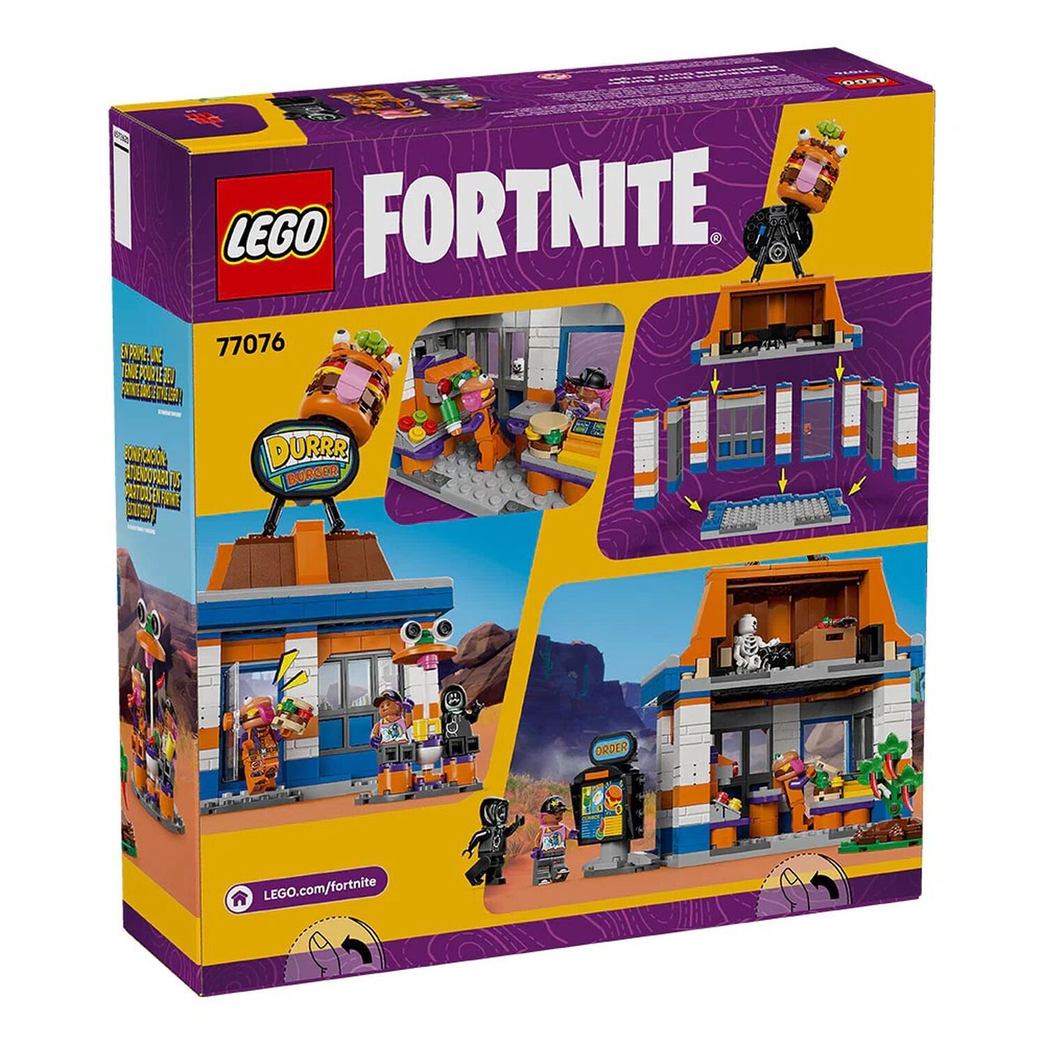 Lego Fortnite - Restaurante Hamburrrguesa - 77076 image number 7.0