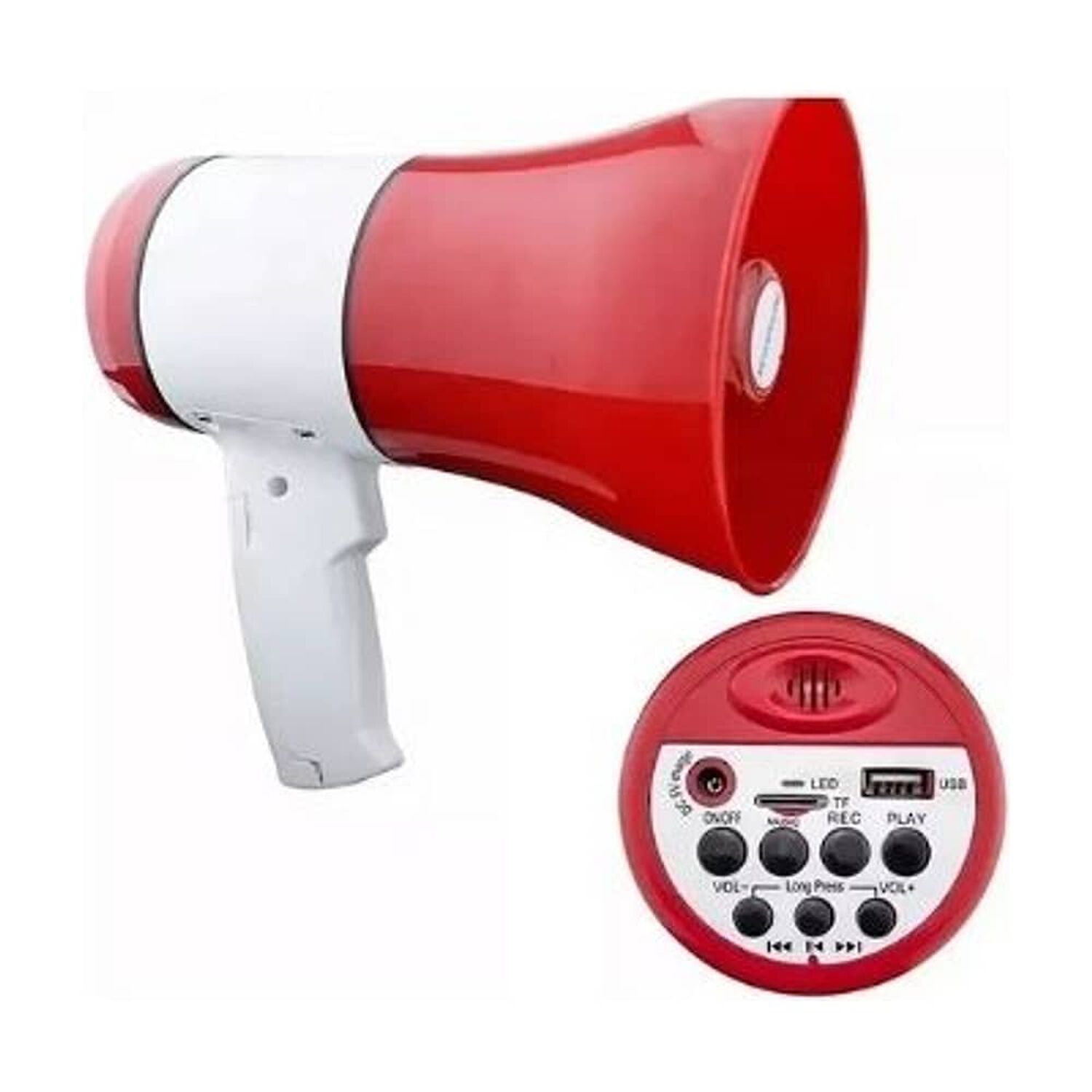 Meg&aacute;fono 35w Recargable Usb Grabaci&oacute;n De 240 Seg Gx-528u image number 6.0