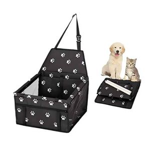 Silla De Coche Para Mascotas Con Cintur&oacute;n De Seguridad
