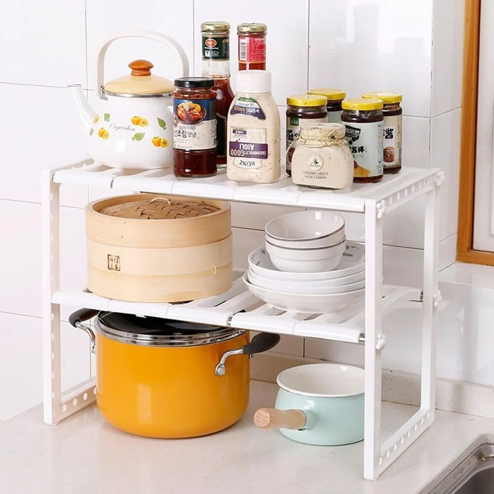 Multiuso Organizador De Ollas Organizador Estantes De Cocina image number 1.0