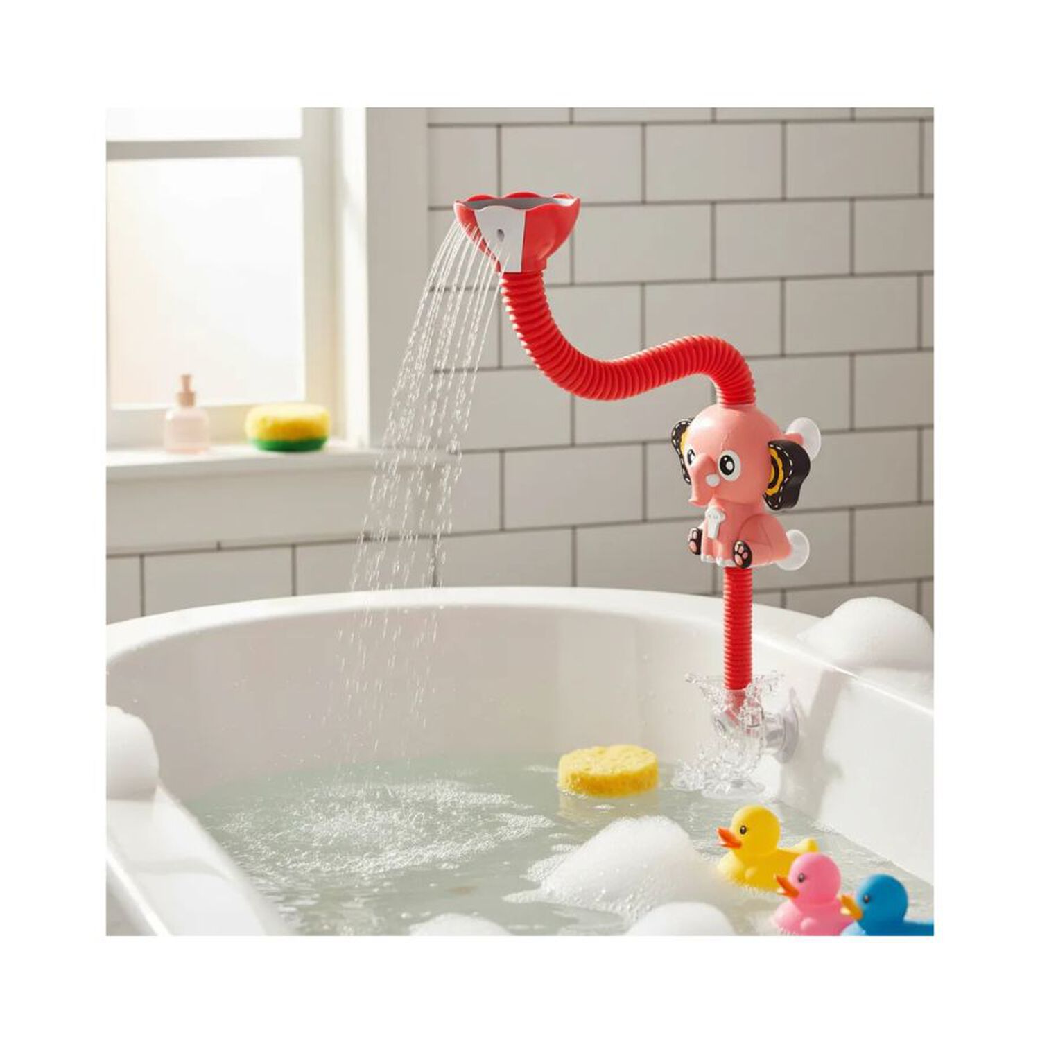 Elefantito Regadera De Ba&ntilde;o Juguete Ducha Para Beb&eacute; image number 3.0