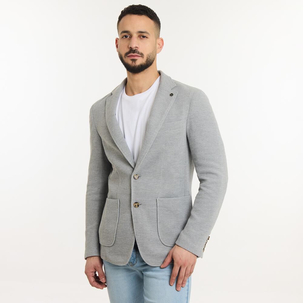 Blazer Slim Hombre Az Black image number 0.0
