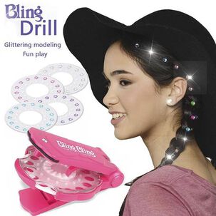 Maquina Para Adornar El Cabello Y Accesorios Con Diamantes