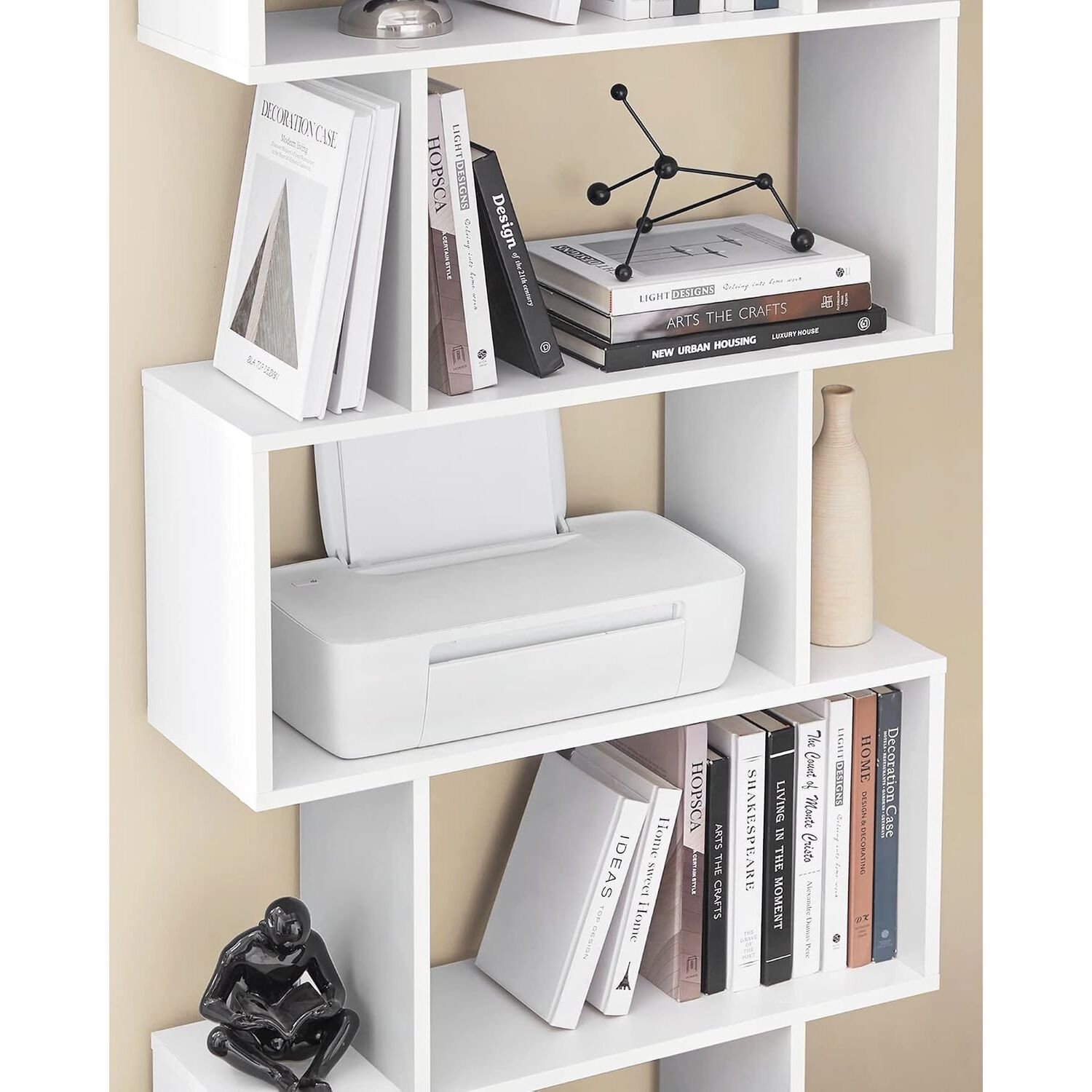 Estanter&iacute;a Librero Vasagle 6 Niveles Blanco Living Oficina image number 3.0