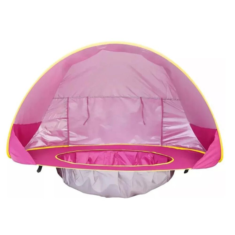 Carpa Ni&ntilde;os Piscina Plegable Playa Verano Color Rosa image number 0.0