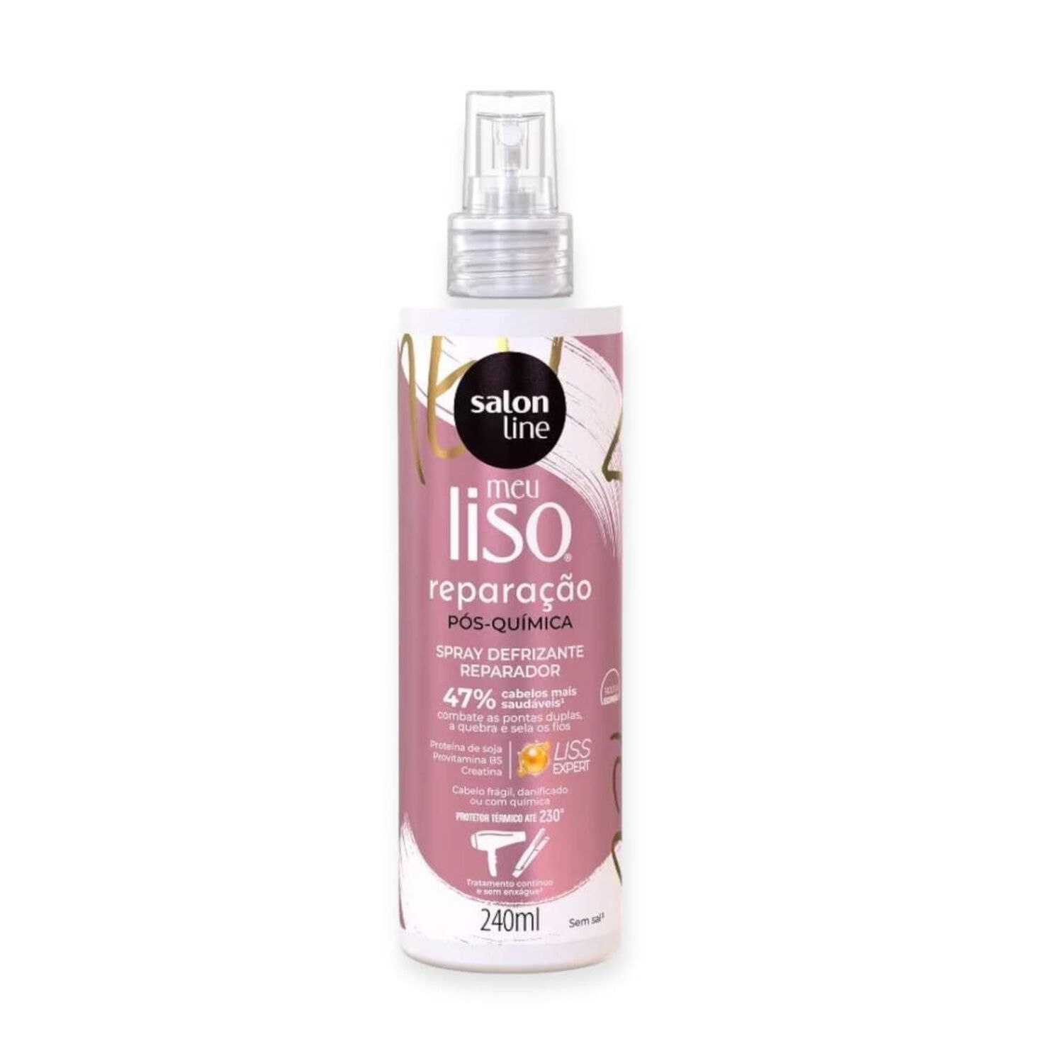 Spray Reparacion Meu Liso 240 Ml Salon Line image number 0.0