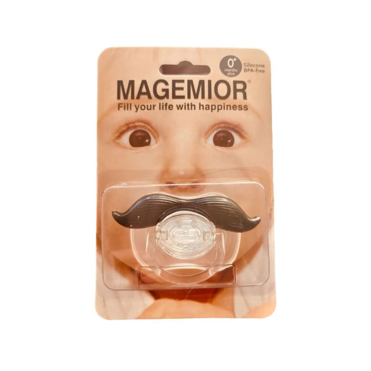 Chupete De Bigote Entretenimiento Para Bebes image number 1.0