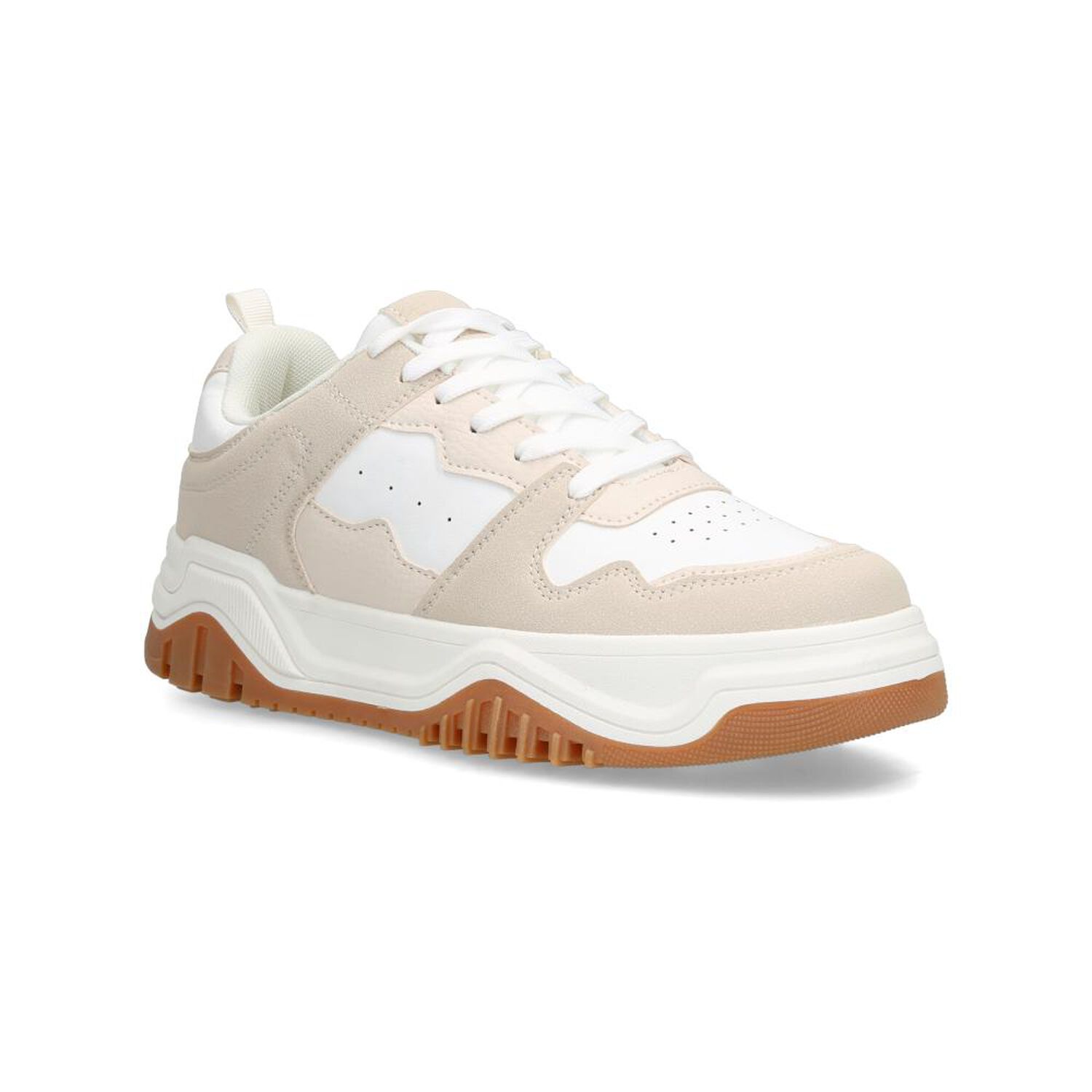 Zapatilla Urbana Mujer Freedom Beige image number 0.0