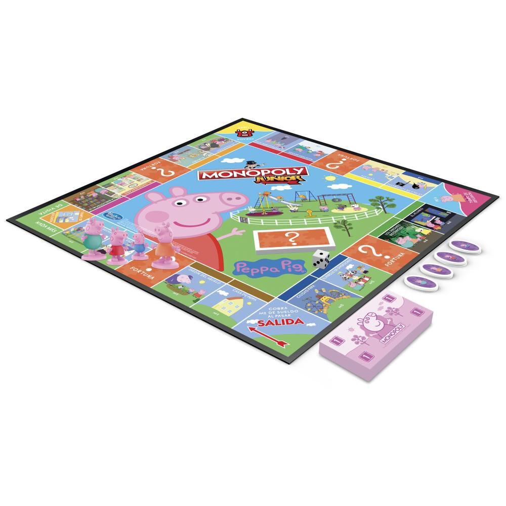 Juegos Infantiles Monopoly Junior Peppa Pig image number 2.0