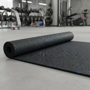 Piso De Caucho En Rollo Gimnasio Profesional 10mx1mx2mm