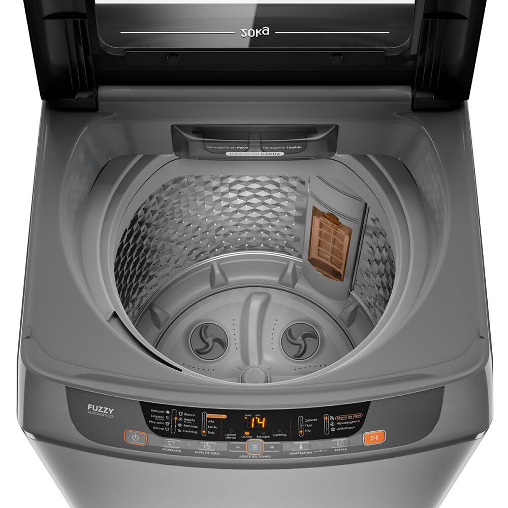 Lavadora Carga Superior Mademsa 20 Kg Szg Silver image number 1.0
