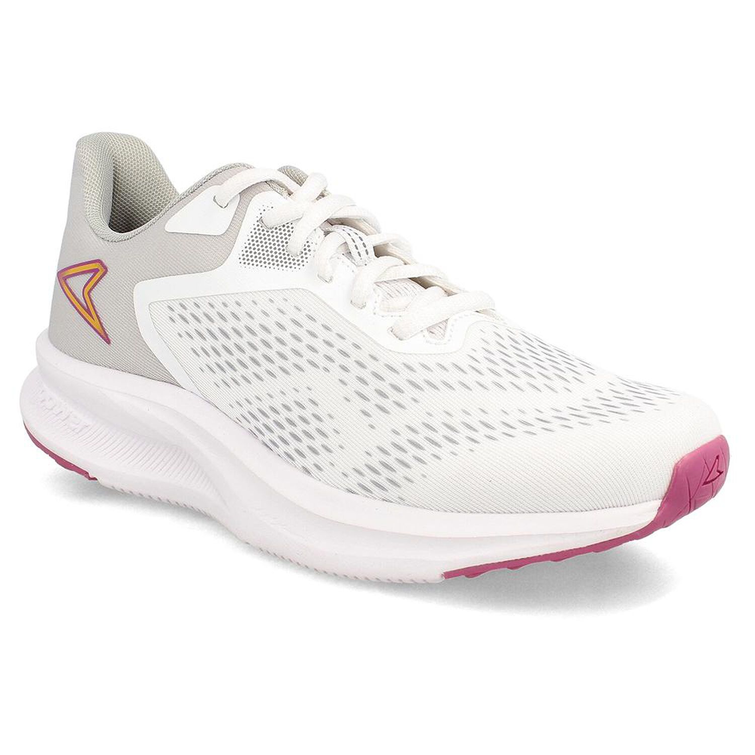 Zapatilla Running Mujer Power Harrow Plus Racer Sc Blanco image number 0.0
