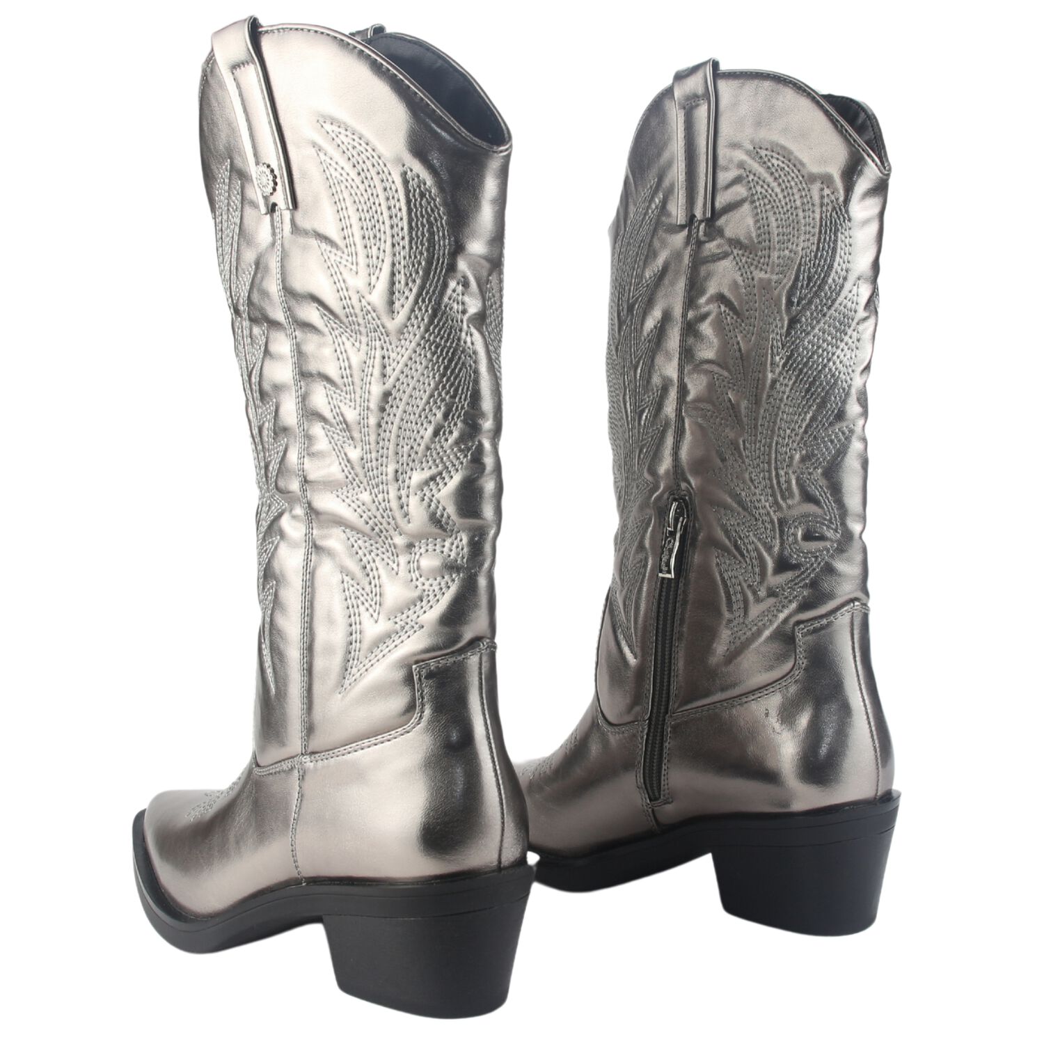 Bota Chalada Mujer West-22 Plateado Casual image number 3.0