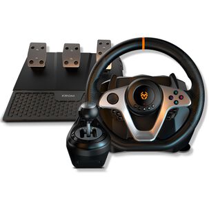 Kit Gaming Volante + Acelerador + P.cambios Krom K-wheel Pro