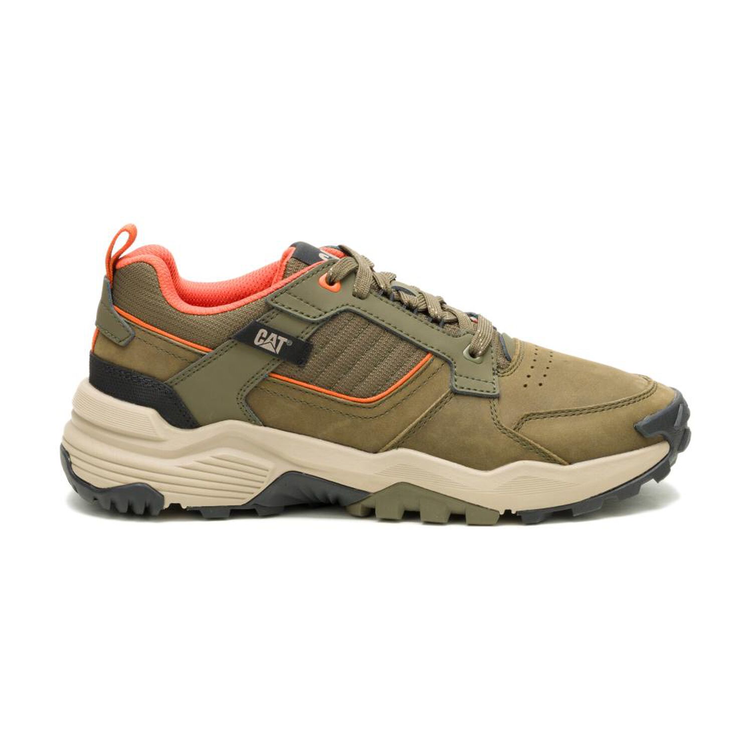 Zapatilla Urbana Hombre Cat Grapple Leather Verde image number 2.0