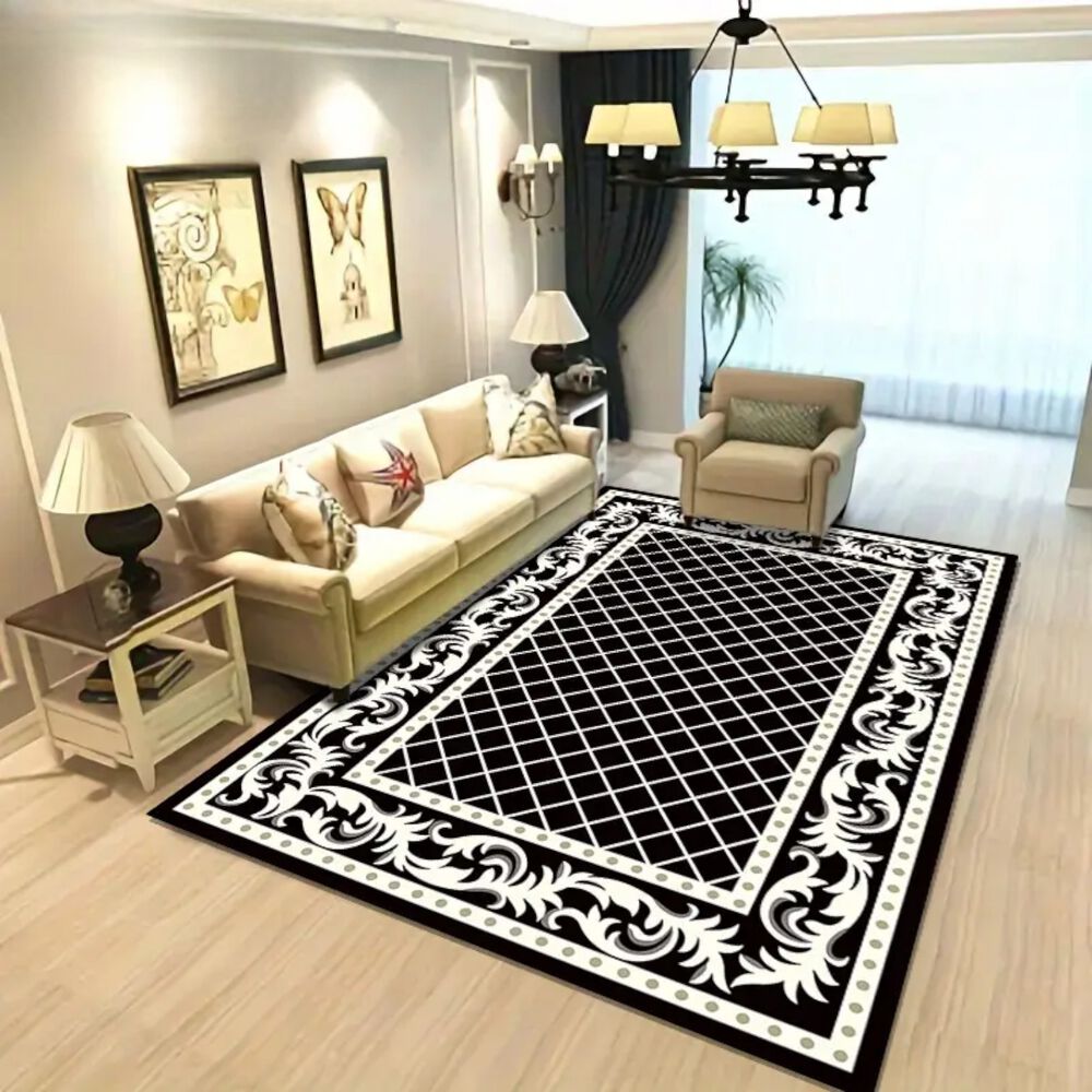 Alfombras Lisas Con Diseños Efecto 3d 200x240 Cm Md13 image number 1.0