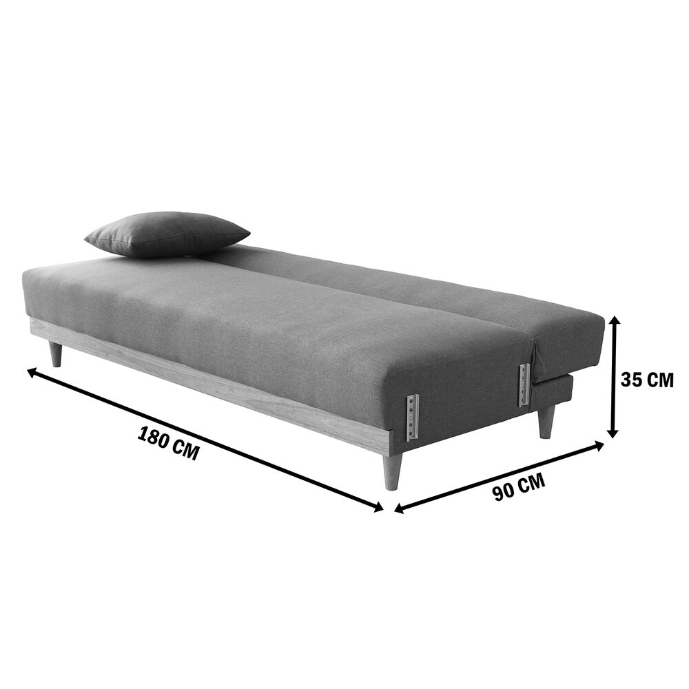 Sof&aacute; Cama Florida Marfil 3 Cuerpos image number 6.0