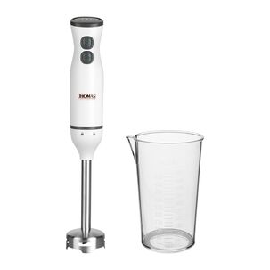 Minipimer Thomas Th8706 300w Batidora De Mano Mixer Licuadora De Inmersi&oacute;n 2 Velocidades Varilla Y Cuchillas De Acero Inoxidable Vaso Dosificador 500