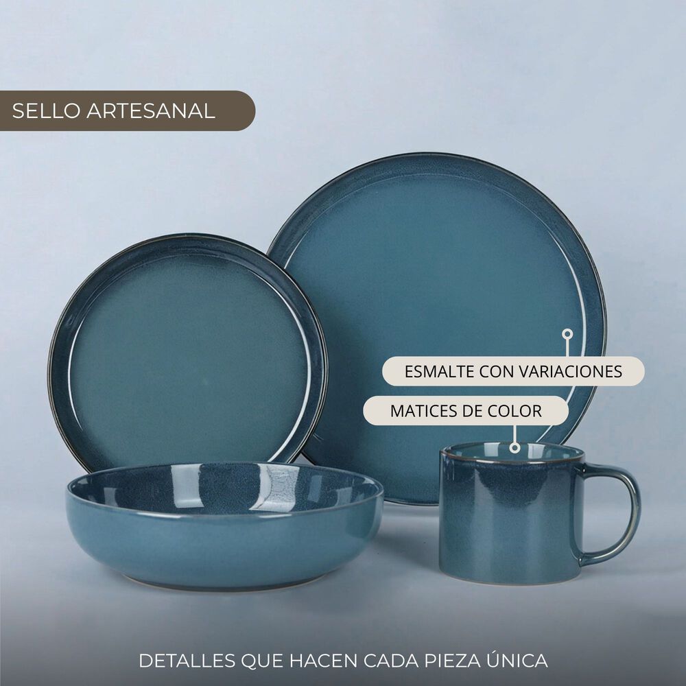 Vajilla Cer&aacute;mica Portofino 16 Piezas Para 4 Personas image number 1.0