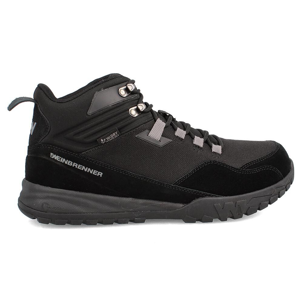 Zapatilla Outdoor Hombre Weinbrenner Beagle Whisler Mid Negro image number 1.0