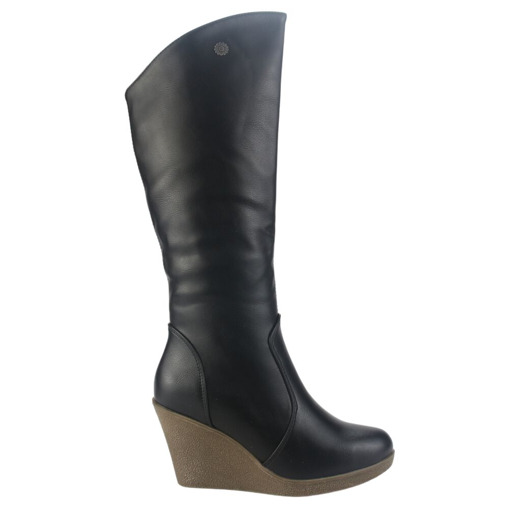 Bota Chalada Mujer Wedge-22 Negro Casual image number 0.0